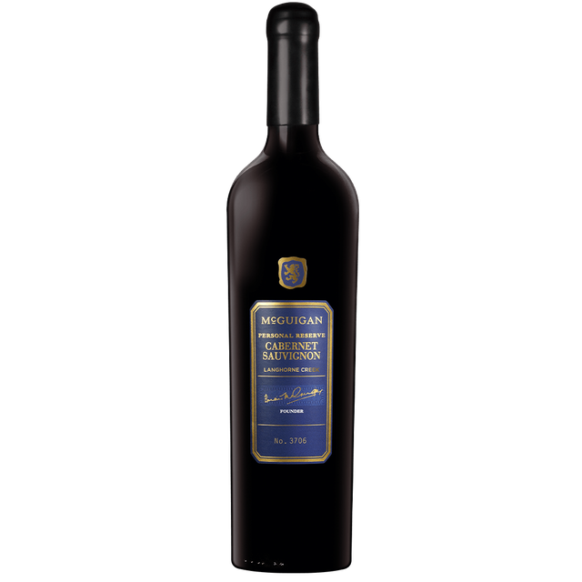 750ml wine bottle 2019 McGuigan Personal Reserve Langhorne Creek Cabernet Sauvignon image number null